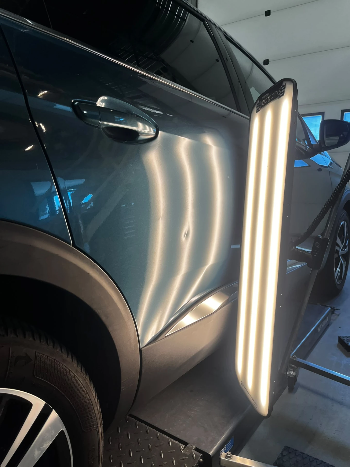 Portier SUV voor behandeling